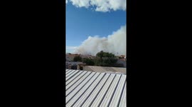 France: Wildfire Continues to Rage Near Narbonne, Aude