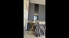 Cat Sleeps Cozily on Table