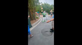 Buzz meets BoyHollywood Studios, Disney World