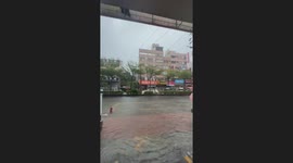 Taiwan: Heavy Rain Causes Flooding in Shalu District, Taichung 2