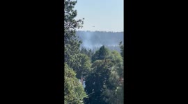 US: Multiple Fires Erupt Near TJ Meenach Bridge in Spokane, Washington