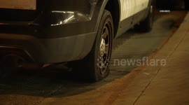 US, Los Angeles: Hyde Park Crowd Assaults Officers During Vigil