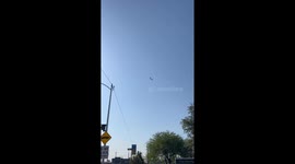 Las Vegas Airplane on Fire
