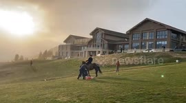 Breathtaking Panorama from Guozigou Bridge