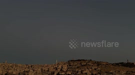 Israel: Missile seen over Jerusalem after reported launch from Yemen