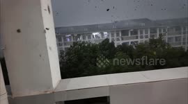 The Moment of the Rainstorm