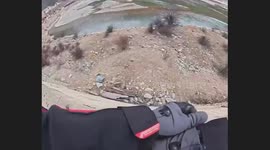 A Man Rescues the Drowning Monkey