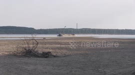 Bulgaria: Low water levels on Danube River impacts navigation