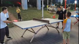 An Accident During the Tennis Game