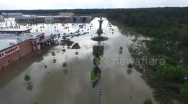 Louisiana Flood 2016 - Denham Springs/Juban - Drone Aerial Footage