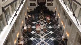 Philadelphia Curtis Center Lobby Construction From Above