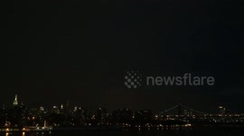 Lightning over Manhattan