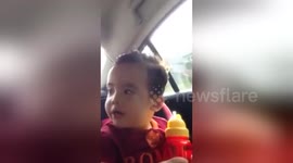 Toddler sings Roma football song 'before he can even talk'