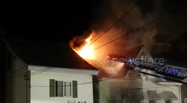 20160819 - 2nd Alarm with Fire blowing out the roof raw #4 - Mount Carmel, Pa