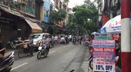 Traffic in Hanoi