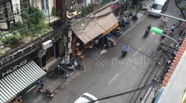 Vietnam traffic and daily government announcement