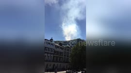 Newsflare Edit - There's a fire at the @BBC ? @standardnews https://t.co/CynM139Eq5