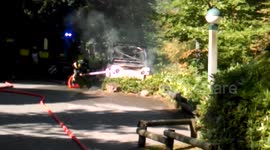Fire breaks out at Center Parcs on hottest day of year