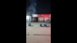 The Fireworks Unexpectedly Changes Direction