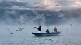Scenery on the Lugu Lake