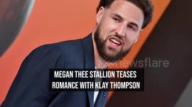 Megan Thee Stallion teases romance with Klay Thompson