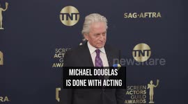 NEWS OF THE WEEK: Michael Douglas is done with acting