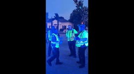 Camilla Police Officers Entertain With Fourth of July Dance-Off
