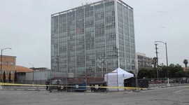 US, Los Angeles: Panorama City LAPD Conducting Death Investigation of Body Found Near Dumpsters