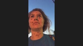 Riding the Dragster at Night!