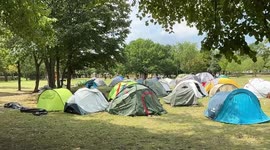 Germany: Police dismantles Palestine supporters' camp near Chancellery in Berlin