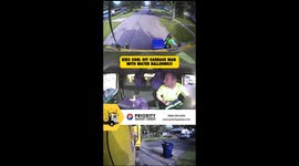 Priority Waste Crew Gets Water Balloon Surprise in Flint
