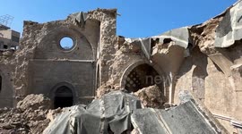 Israeli strikes destroy Gaza's cultural heritage, threaten Palestinian historical identity