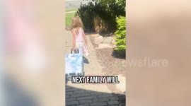 Five-year-old 'runs away' from home to avoid bath