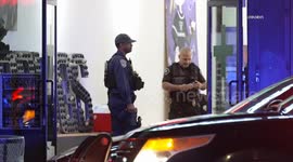 US, Los Angeles: NoHo Arts District CHP Raids Cannabis Store