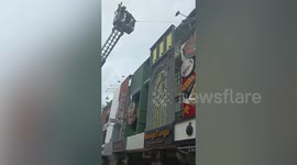 Fire rips through massage spa in Bangkok