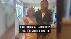 Kate Beckinsale announces death of mother Judy Loe