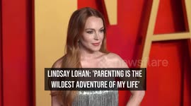 Lindsay Lohan: 'Parenting is the wildest adventure of my life'