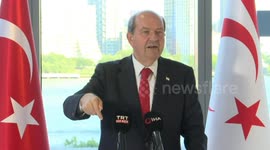 US: Turkish Cypriot leader reaffirms 2-state Cyprus, vows TRNC to build future