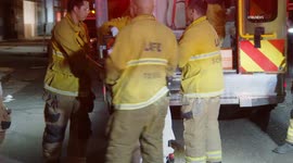 US, Los Angeles: Van Nuys Young Man Stabbed Rushed to Trauma Center