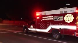 US, Phoenix: Apache Junction Buena Vista Drive Extrication Crash