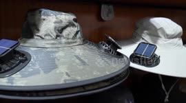 China: China-made solar fan hats fan up overseas demand