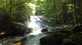 US: Waterfalls in Great Smoky Mountains National Park, Tennessee