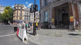 Man Steals Palestinian Flag
