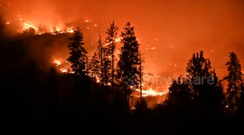 Lake Spokane Fire in Washington State has scorched about 2,300 acres and is 1% contained