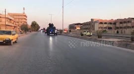 Syria: Military parade by the YPG militia in the city of Hasakah