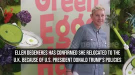 IN CASE YOU MISSED IT: Ellen DeGeneres confirms she moved to U.K. because of Donald Trump