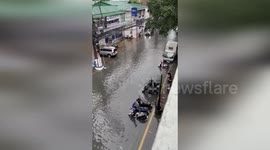 Philippines: Flooded Streets Bring Water Trouble To Manila’s Adriatico Area