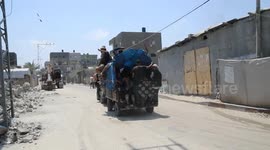 Israeli assault forces new mass displacement in central Gaza city