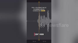 Scammer threatens to kill and torture woman after she exposes him on the phone