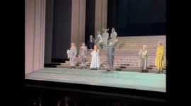 Palestinian Flag Displayed At Royal Opera House Performance / 1